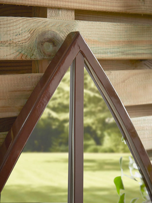 Outdoor Botanical Wall Mirror