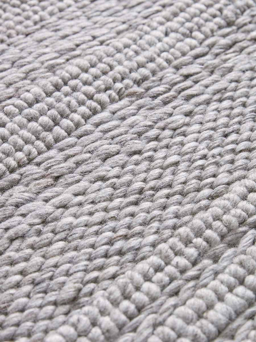 Flora Knit Rug - Slate