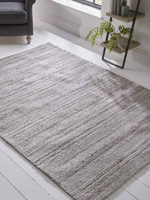 Flora Knit Rug - Slate