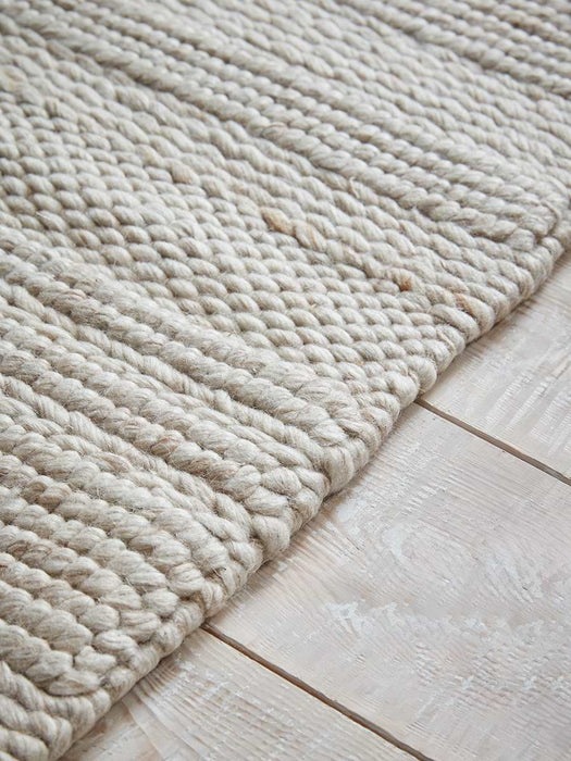 Flora Knit Rug - Natural