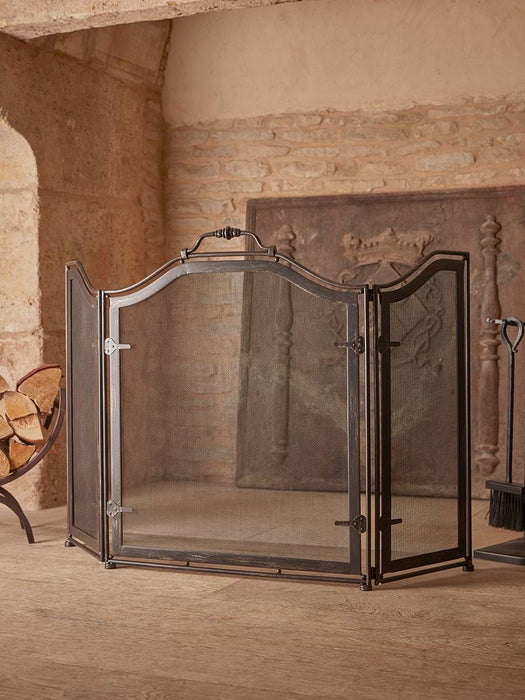 Framed Edge Fire Screen