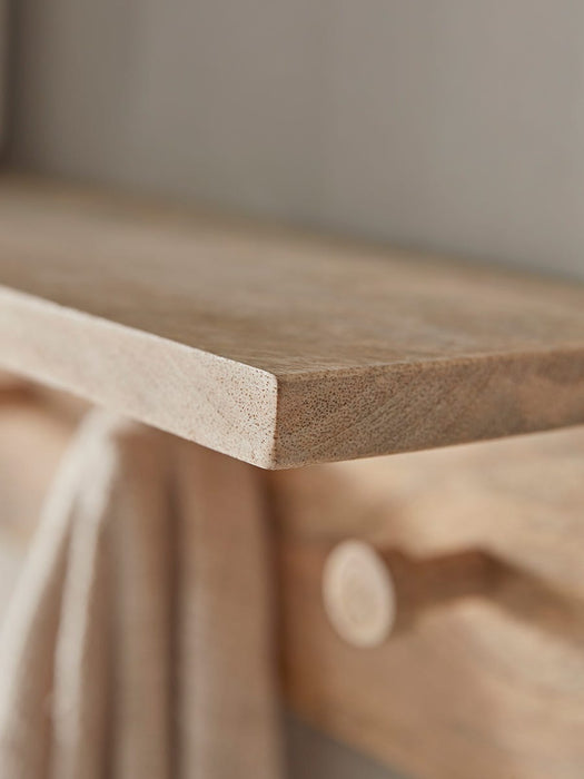Wooden Coat Rack - Natural