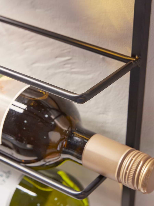 Tall Wall Wine Rack