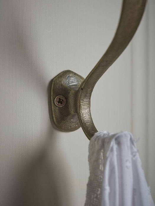 Double Hook - Brass