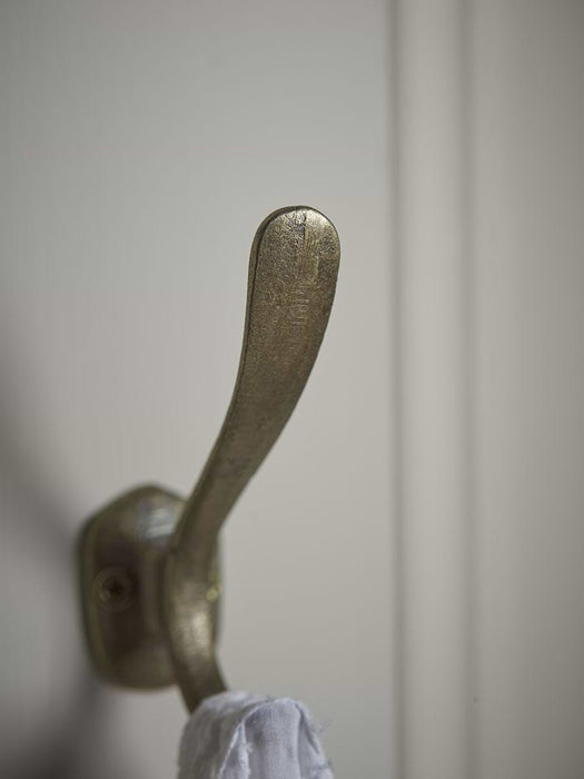 Double Hook - Brass