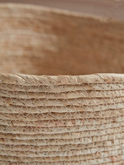 Three Round Storage Baskets