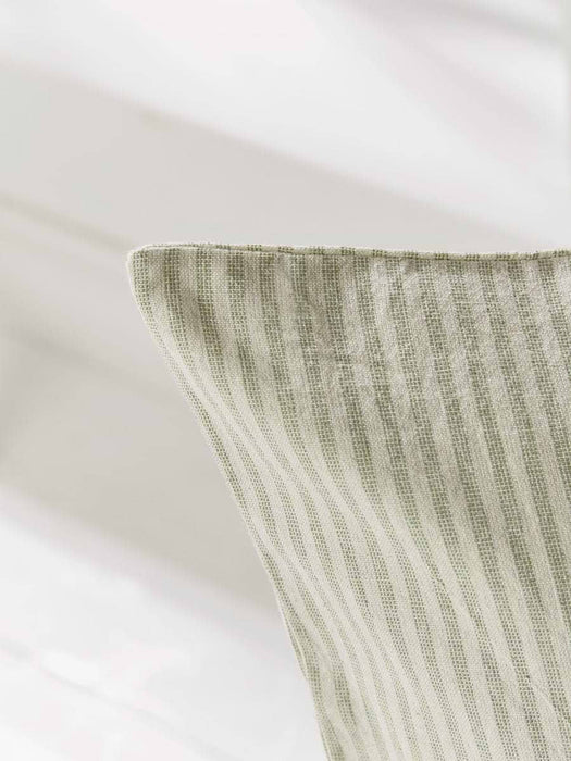 Josephine Cushion Cover - Green Stripes