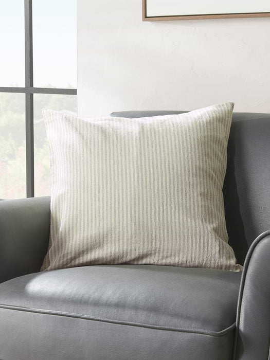 Josephine Cushion Cover - Green Stripes