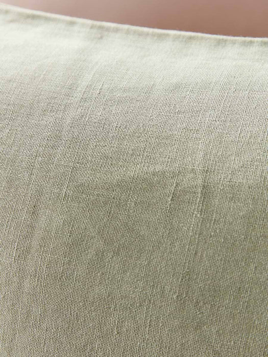 Linen Rectangle Cushion Cover - Olive