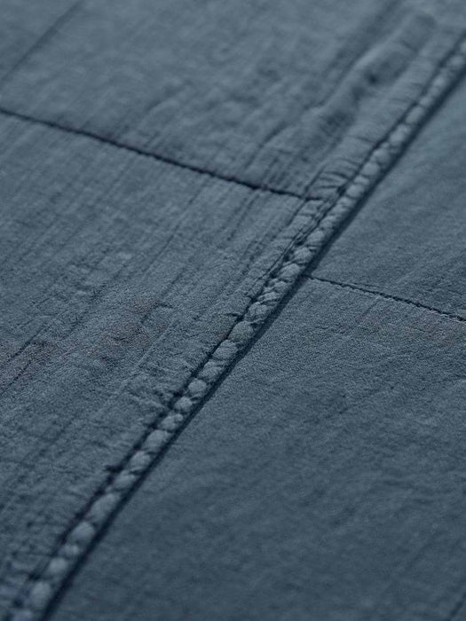 Cotton Quilted Bedspread - French Blue