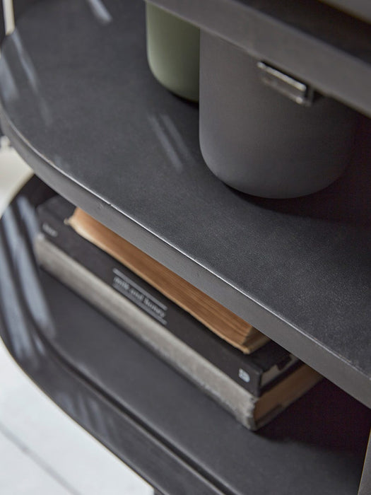 Slatted Wooden Media Unit