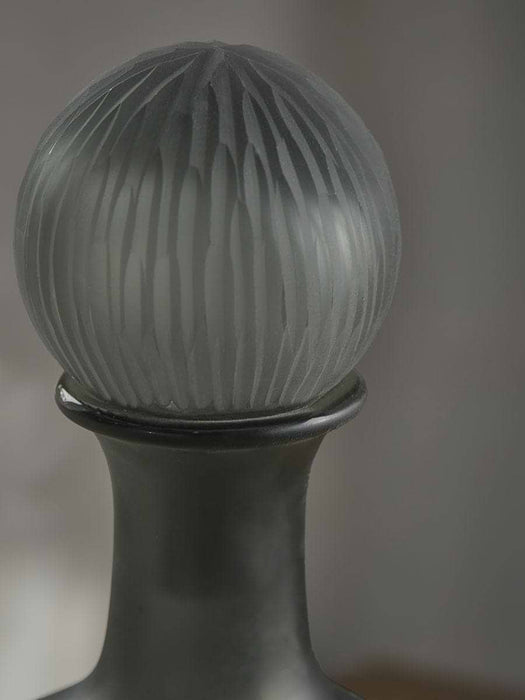 Frosted Smoke Display Bottle - Small