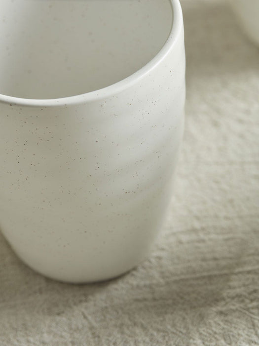 Six Speckled Mugs