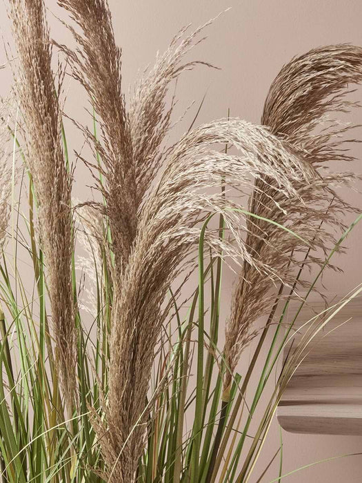 Faux Potted Pampas Grass - Large