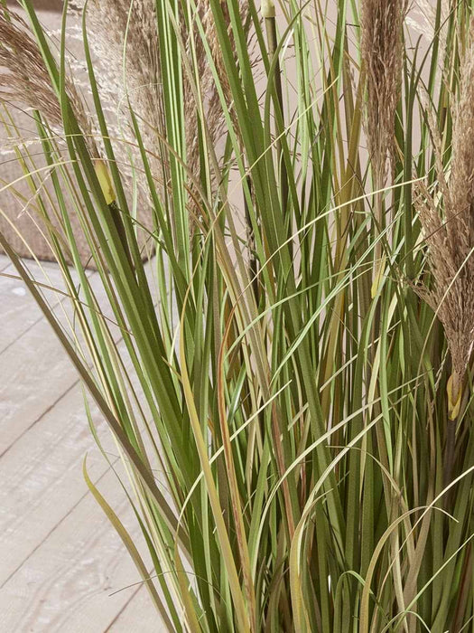 Faux Potted Pampas Grass - Large