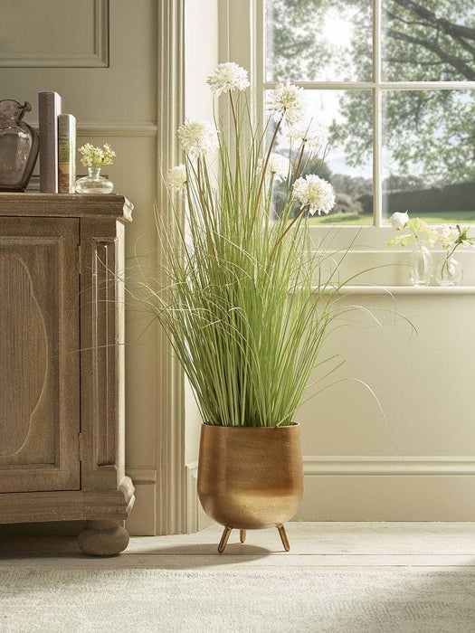 Faux Potted Allium - Large