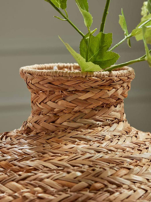 Handwoven Seagrass Vase - Large