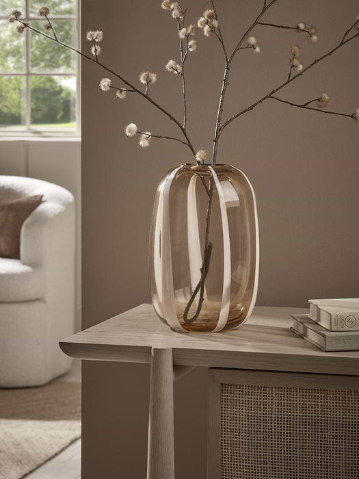 Painterly Stripe Vase