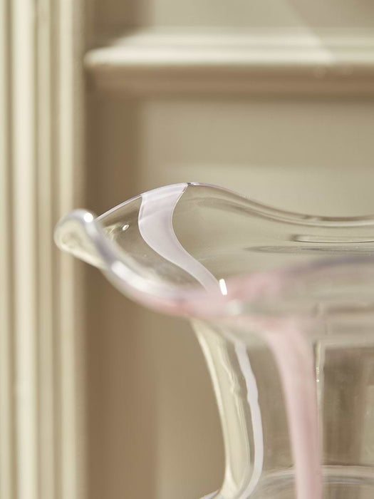Painterly Stripe Petal Vase