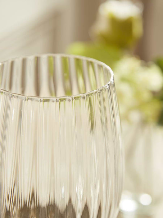 Four Fluted Champagne Coupes