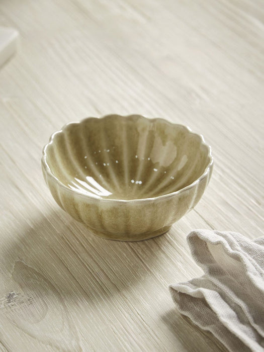 Four Fluted Dipping Bowls