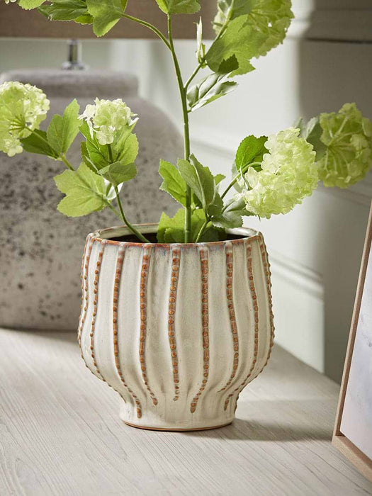 Glazed Textured Planter - Small