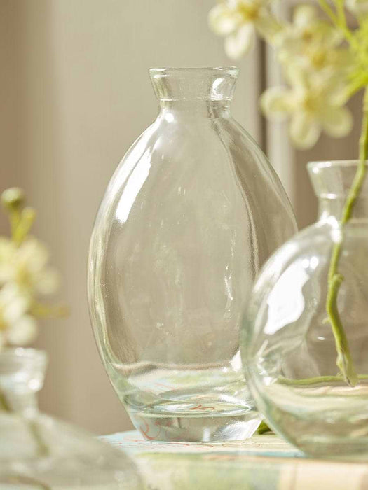 Three Bud Vases - Clear