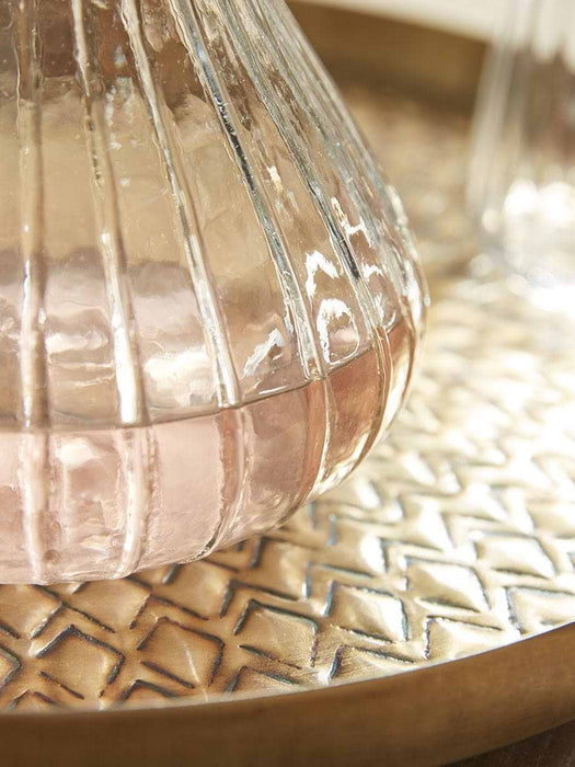 Fluted Glass Jug