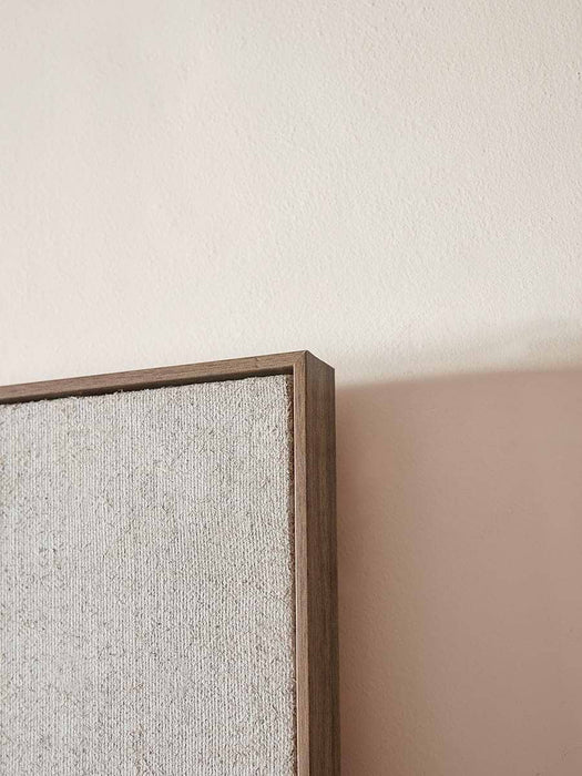Framed Wildflower Hessian Wall Art
