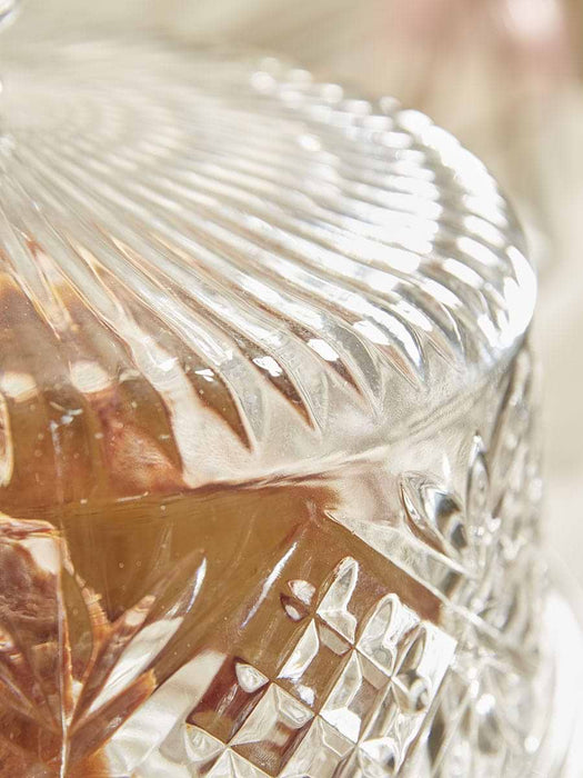 Vintage Style Covered Cake Stand