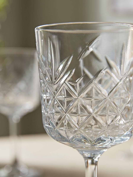 Four Vintage Style Champagne Coupes