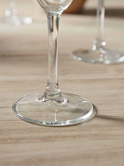 Four Vintage Style Wine Glasses