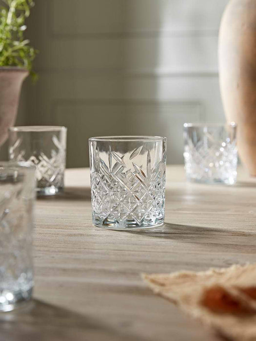 Four Vintage Style Champagne Coupes