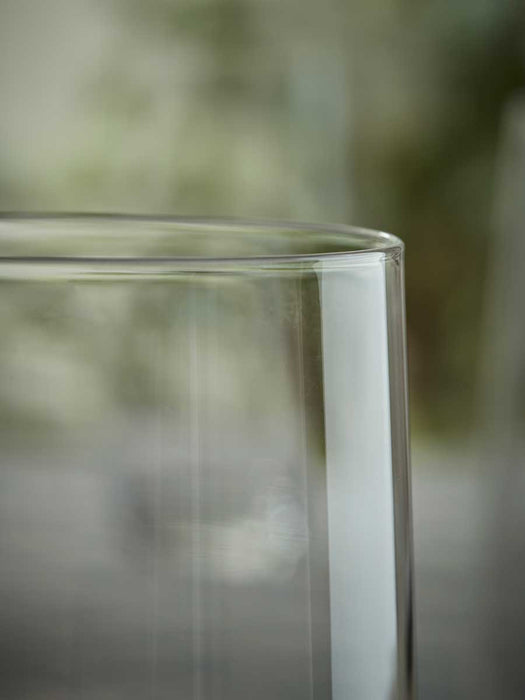 Six Crystal Highball Glasses