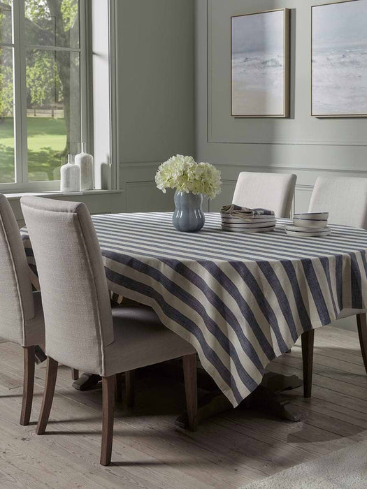 Cotton Tablecloth - Nautical Stripe - Small