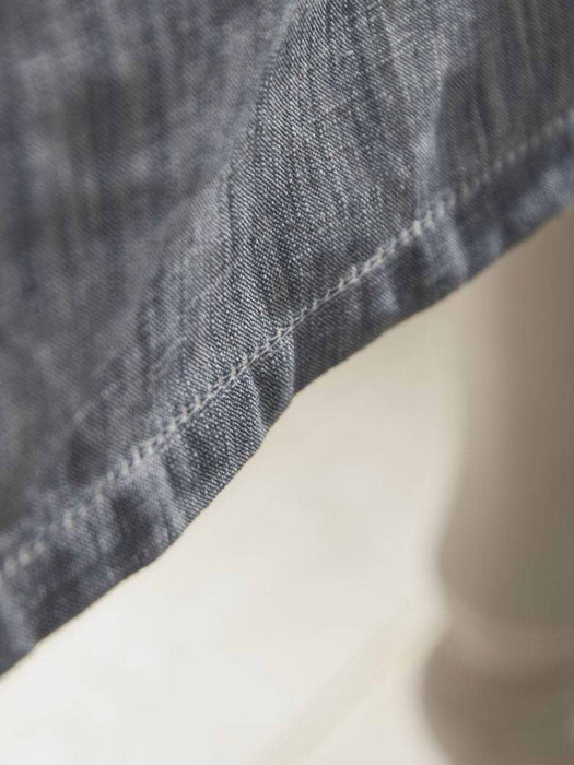 Cotton Tablecloth - Slate Blue - Small