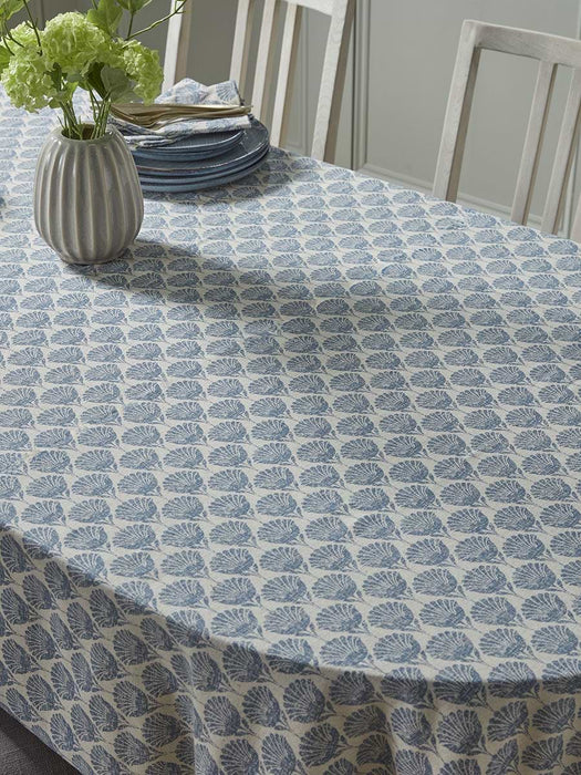 Cotton Tablecloth - Swedish Blue Print