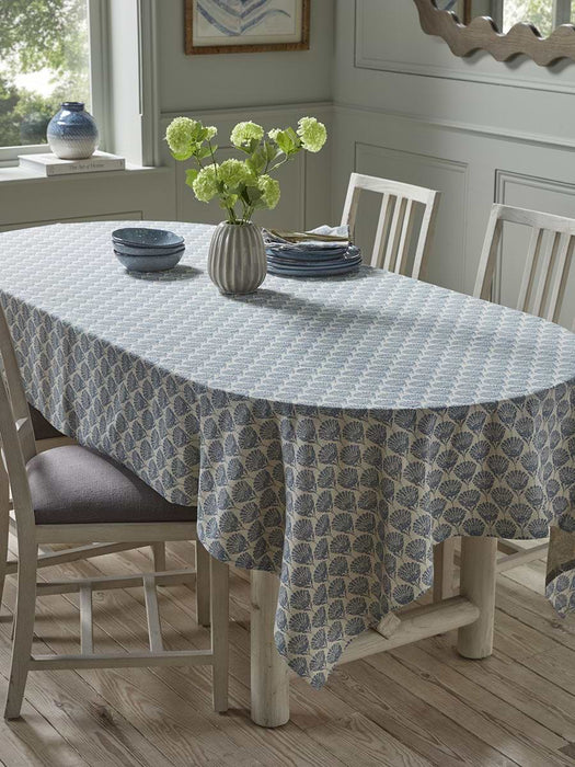 Cotton Tablecloth - Swedish Blue Print