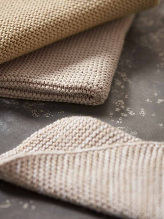 Three Cotton Dishcloths - Natural