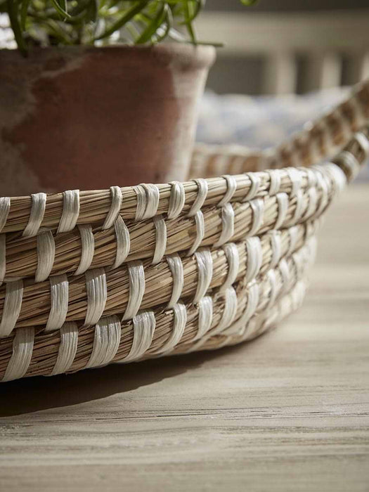 Three Nesting Seagrass Trays