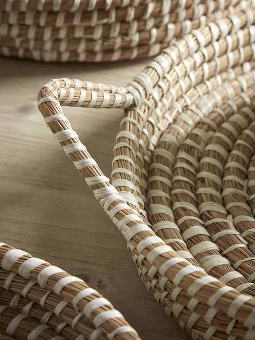 Three Nesting Seagrass Trays