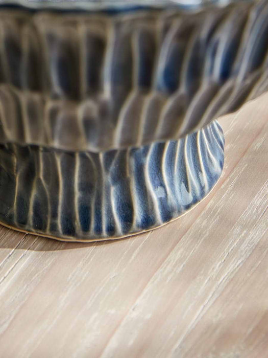 Standing Glazed Bowl