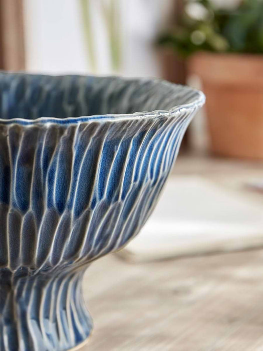 Standing Glazed Bowl