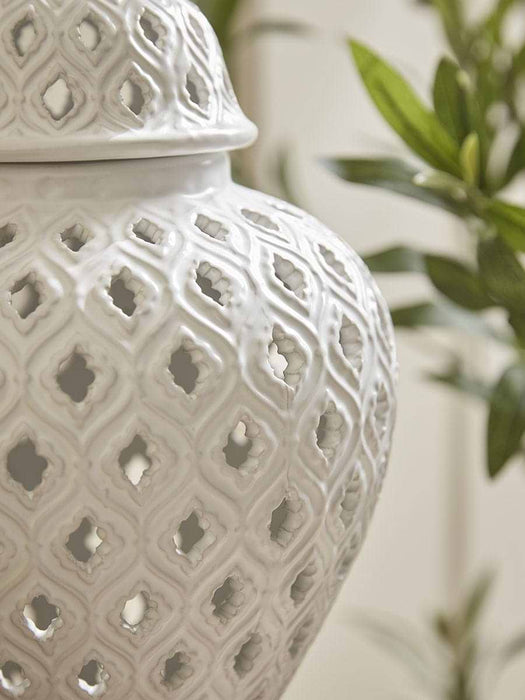Cutout Ginger Jar