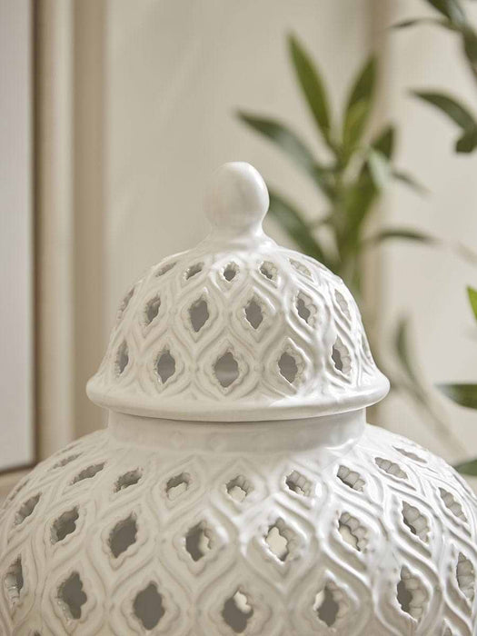 Cutout Ginger Jar
