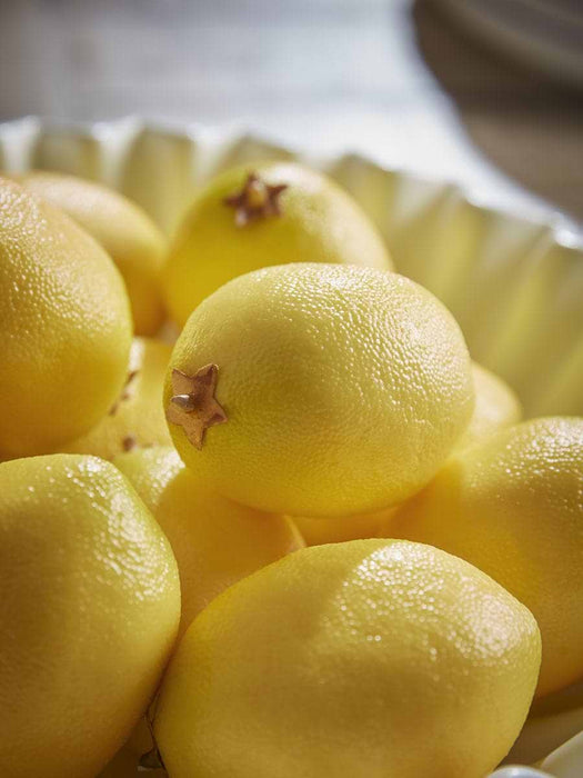 Four Decorative Faux Lemons