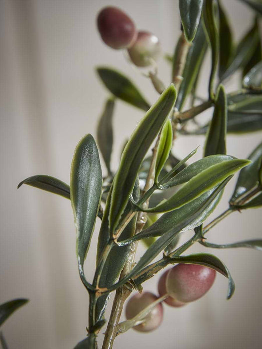 Three Faux Fruiting Olive Sprays
