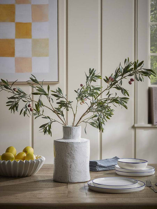 Three Faux Fruiting Olive Sprays