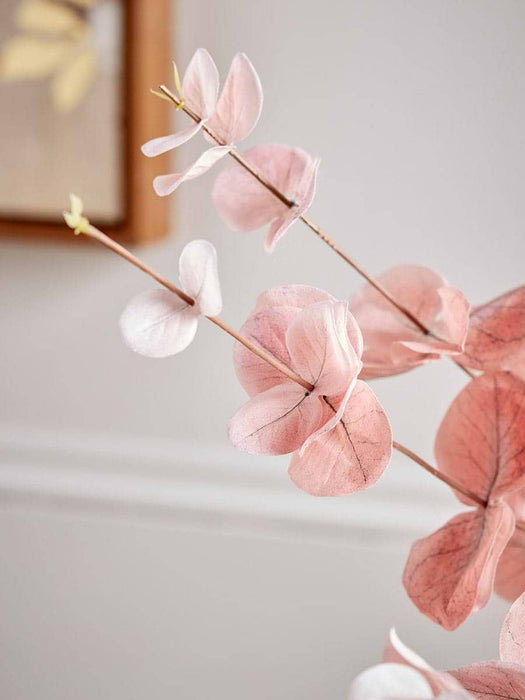 Three Faux Eucalyptus Sprays - Blush