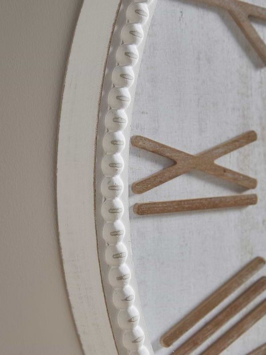 Beaded Wooden Clock